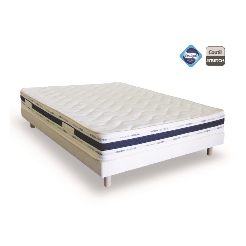 lit 2 personnes + matelas + sommier