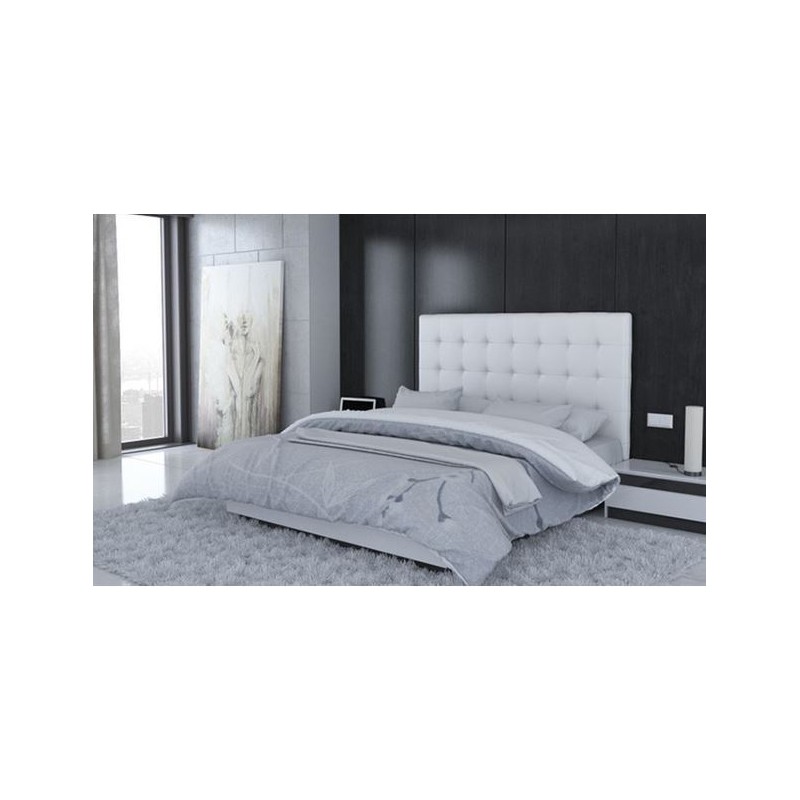 tete de lit blanc